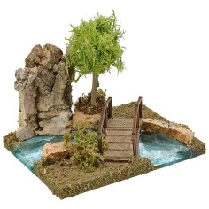 Curve LEFT ef. depth with bridge cm 16x12x12