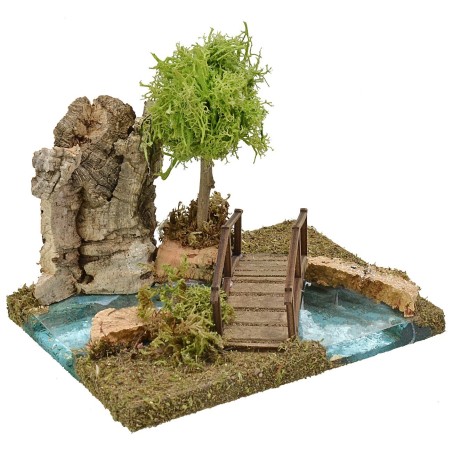 Curve LEFT ef. depth with bridge cm 16x12x12