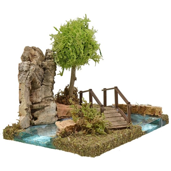 Curve LEFT ef. depth with bridge cm 16x12x12