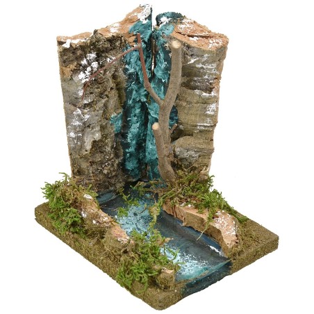 Cascada efecto profundidad cm 13x10x14 Mundo Pesebres