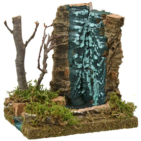 Cascata effetto profondità cm 13x10x14 Mondo Presepi