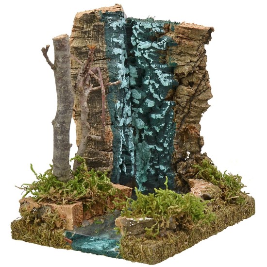 Cascata effetto profondità cm 13x10x14 Mondo Presepi