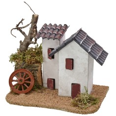 Rustic stuccoed house with tiles 2