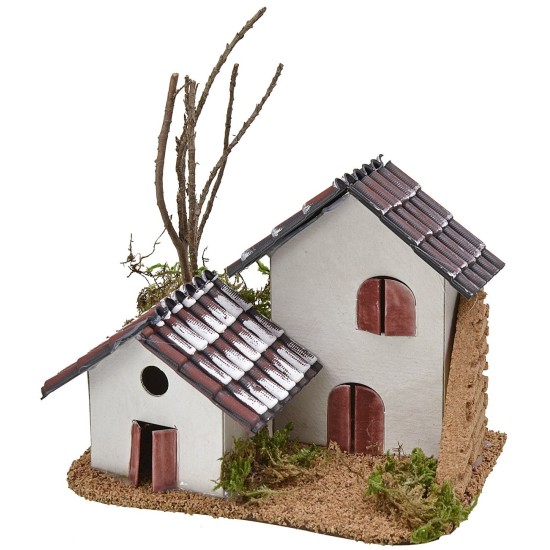 Casette presepe con tetto -411C Mondo Presepi