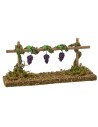 Vineyard with black grapes cm 15x4x6 h.