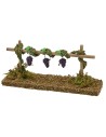 Vineyard with black grapes cm 15x4x6 h.