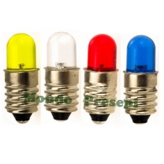Led E10 concentrated light Available in various colors: