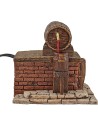 Barril pesebre completo con bomba de 11x8,5x10,5 cm de altura