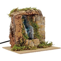 Cascata funzionante cm 19x19x17 h. Mondo Presepi
