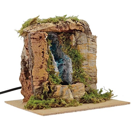 Cascata funzionante cm 19x19x17 h. Mondo Presepi