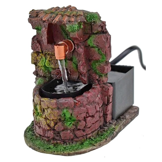 Working fountain for creche 7,8x10,5x11,5 h.