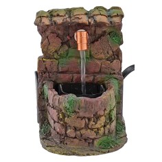 Fontana funzionante per presepe cm 7x10,5x11 Mondo Presepi