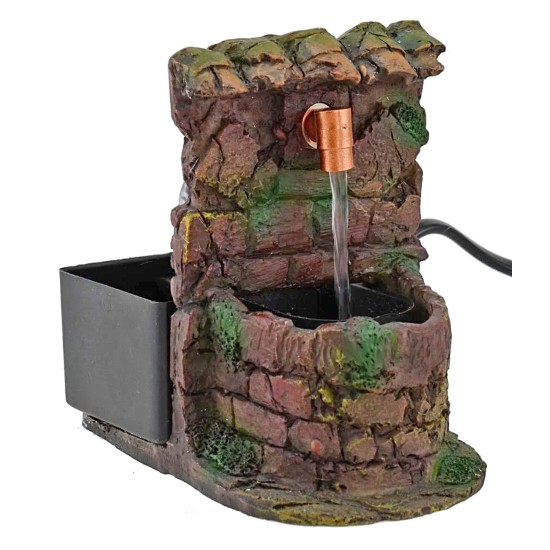 Fuente funcional para belén de 7x10,5x11 cm