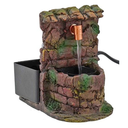 Fontana funzionante per presepe cm 7x10,5x11 Mondo Presepi