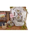 Lavadero con tendedero goteante funcional de 33x19x25,5 cm h