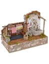 Lavadero con tendedero goteante funcional de 33x19x25,5 cm h