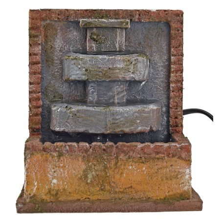 Fountain on two working levels for presepe cm 14,5x14, 5x16 h.