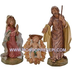 Natività cm 45 Lux Euromarchi set 3 soggetti Mondo Presepi