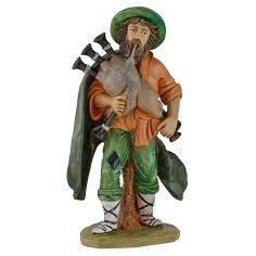 Zampognaro 30 cm en pvc Euromarchi Mondo Pesebres