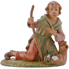Pastor de rodillas serie 30 cm en pvc lux Euromarchi