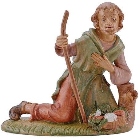 Pastor de rodillas serie 30 cm en pvc lux Euromarchi