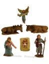 Natività cm 5 set 6 pezzi