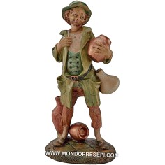 Pastore con brocche 30 cm Lux Euromarchi Mondo Presepi
