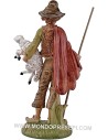 Shepherd with stick and sheep, 30 cm, Lux Euro
