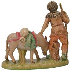 Caminante con burro 15-16 cm lux Euromarchi base, real, serie 2