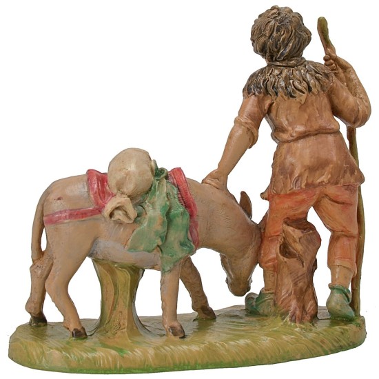 Caminante con burro 15-16 cm lux Euromarchi base, real, serie