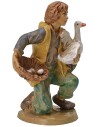 Giovane con oca serie 15-16 cm lux Euromarchi serie, base