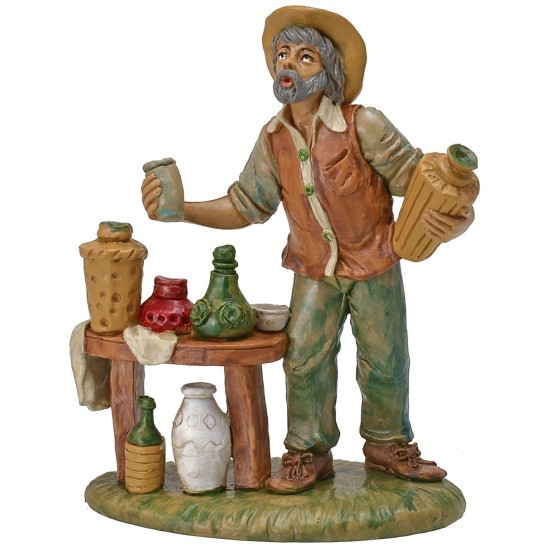 Vendedor de jarras cm 20 lux Euromarchi base, altura, serie