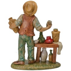 Vendedor de jarras cm 20 lux Euromarchi base, altura, serie 2