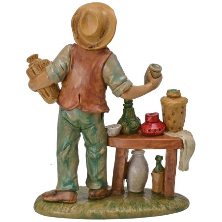 Vendedor de jarras cm 20 lux Euromarchi base, altura, serie