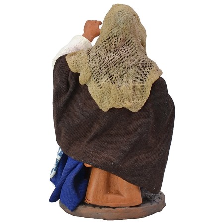 Donna che fa conversazione serie 12 cm