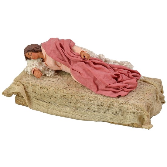 Natividad serie 12 cm tela, José, estatuas, María.