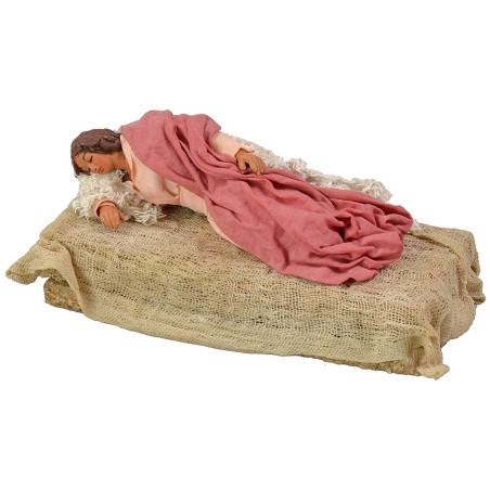 Natividad serie 12 cm tela, José, estatuas, María.