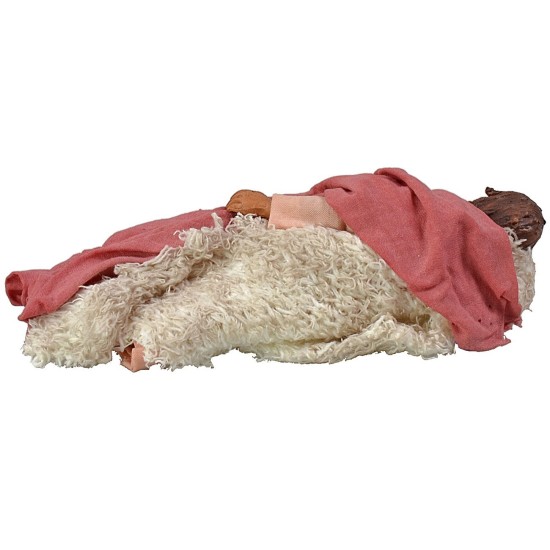 Natività serie 12 cm tessuto, giuseppe, statue, madonna