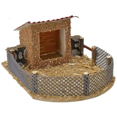 Recinto per animali cm 11x14x6,5 h altezza, animali, statue