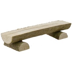 Banco de troncos cm 10x3,2x2 h artículos para belén, accesorios