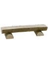 Panchina di tronchi cm 10x3,2x2 h