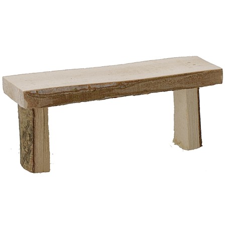 Panchina di legno cm 6,3x2x2,5 h