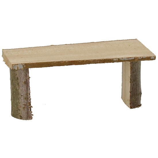 Tavolo di legno cm 9x3,2x3,7 h articoli presepe, accessori