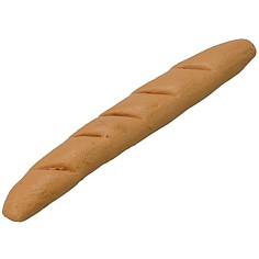 Baguette de pan cm 4 baguette, barra, pan, panadero, resina