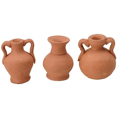 Conjunto de 10 ánforas surtidas de 2,1-2,4 cm de altura surtida, altura