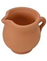 Terracotta jug h 5 cm