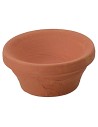 Terracotta pot h 1.5 cm