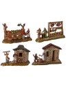 Set 4 mestieri Landi Moranduzzo serie 6 cm statue landi cm 6