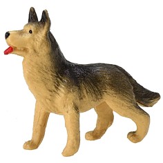 Lobo perro cm 6,5x5 h para estatuas de cm 10, estatuas, altura, lobo