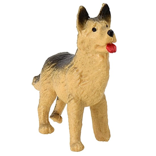 Cane lupo cm 6,5x5 h per statue cm 10